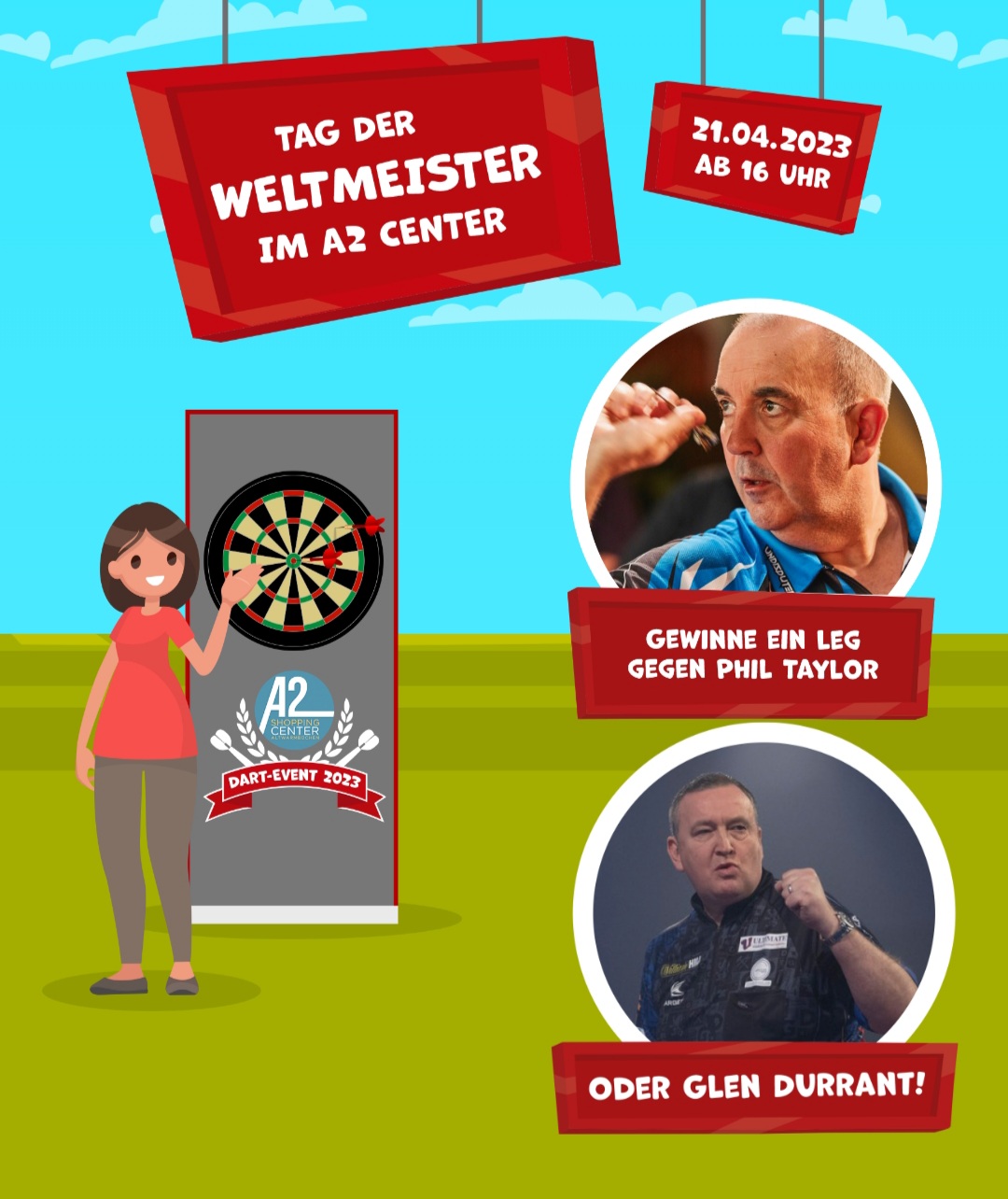 Tag der Weltmeister Im A2 Center DARTS CALENDAR